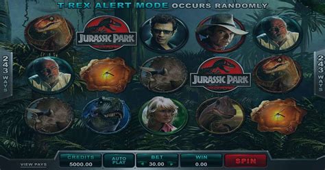 Play Jurassic Park Slot .